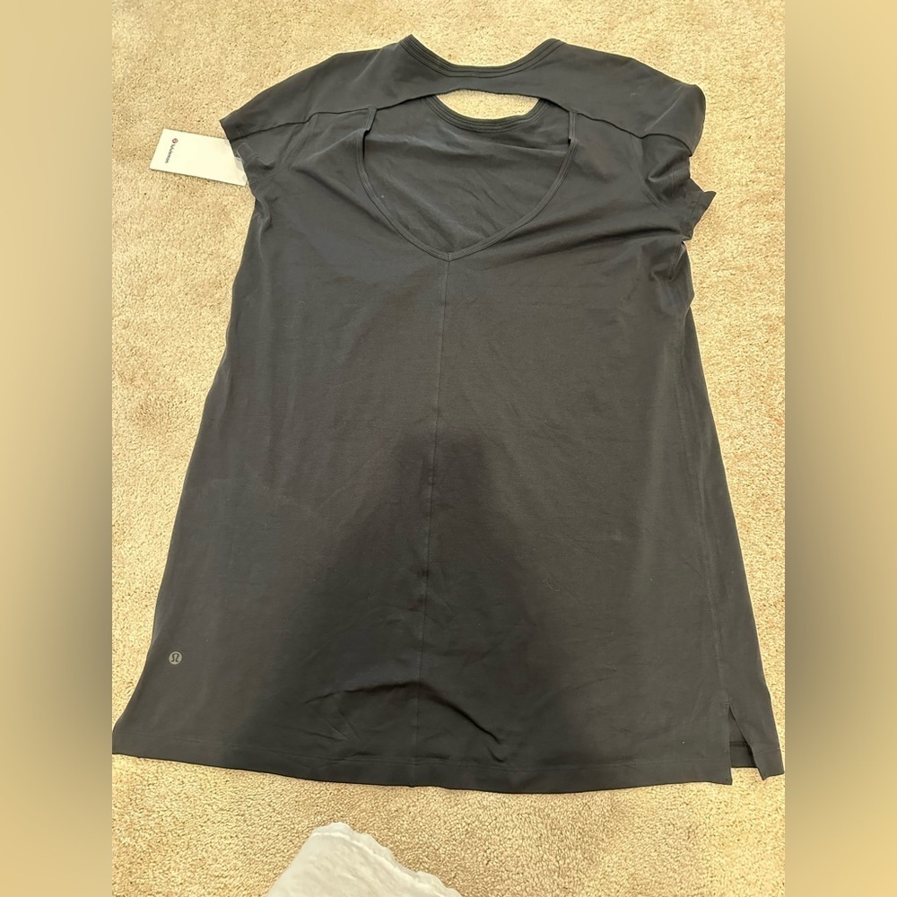 Lululemon Day Tripper Dress Black 12 NWT - Picture 7 of 7